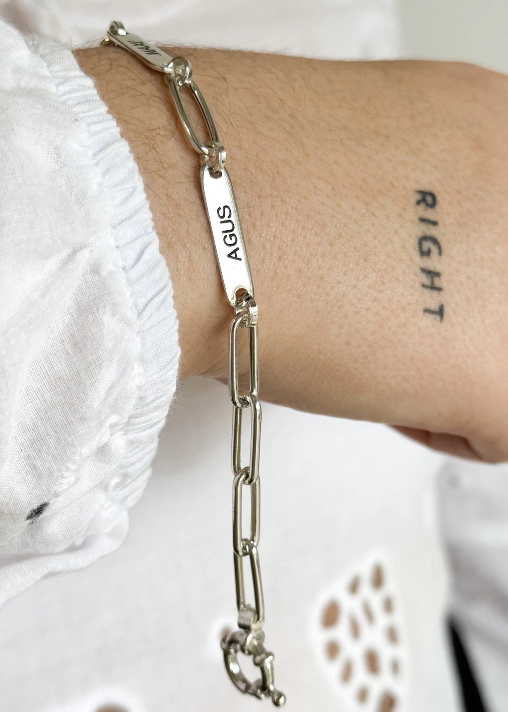 Pulsera Cadenas Personalizada