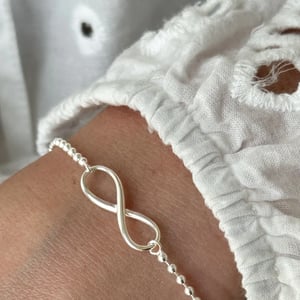 Pulsera Bolitas Infinito