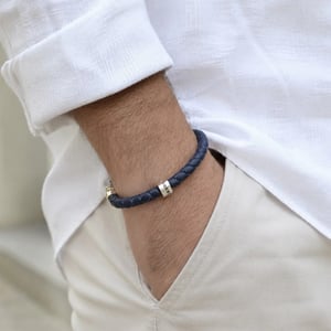 Pulsera de Hombre Cuero + Donas