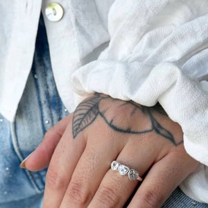 Anillo 3 Corazones