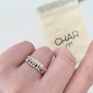 Anillo Cinta Cubic