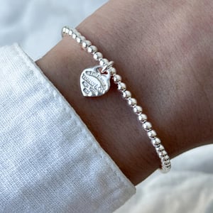 Pulsera Bolitas Corazón